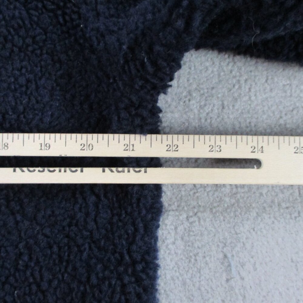 Canada Goose Kelowna Fleece Jacket Mens Medium Navy Blue Sherpa Pile NWOT Coat - Picture 11 of 13